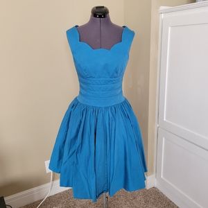 BOGO Unique Vintage Roman Holiday Dress - L